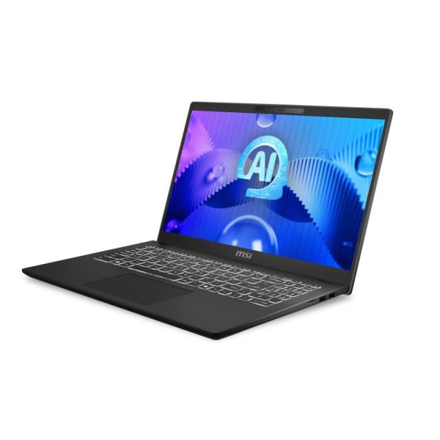 MSI - Modern 15 H AI C1MG-078XES Intel Core Ultra 5 125H Portátil 39,6 cm (15.6") Full HD 16 GB DDR5-SDRAM 512 GB SSD Wi-Fi 6E (