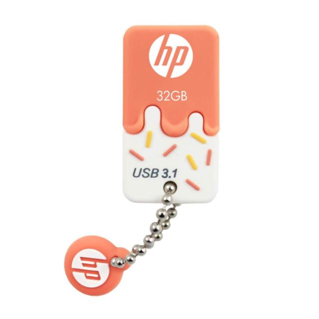 HP - x778w unidad flash USB 32 GB USB tipo A 3.2 Gen 1 (3.1 Gen 1) Naranja, Blanco