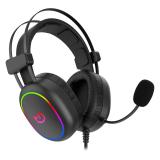 Hiditec - Erys ARGB Auriculares Alámbrico Diadema Juego Negro
