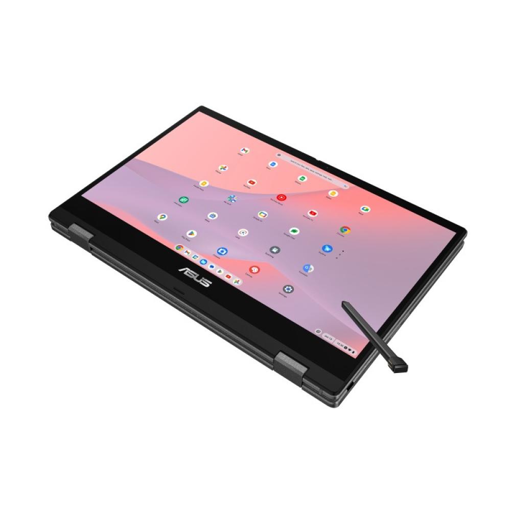ASUS - Chromebook CM14 Flip CL1402FM2A-EC0224 - Ordenador Portátil 14" Full HD (MediaTek Kompanio 520, 8GB RAM, 128GB eMMC, ARM