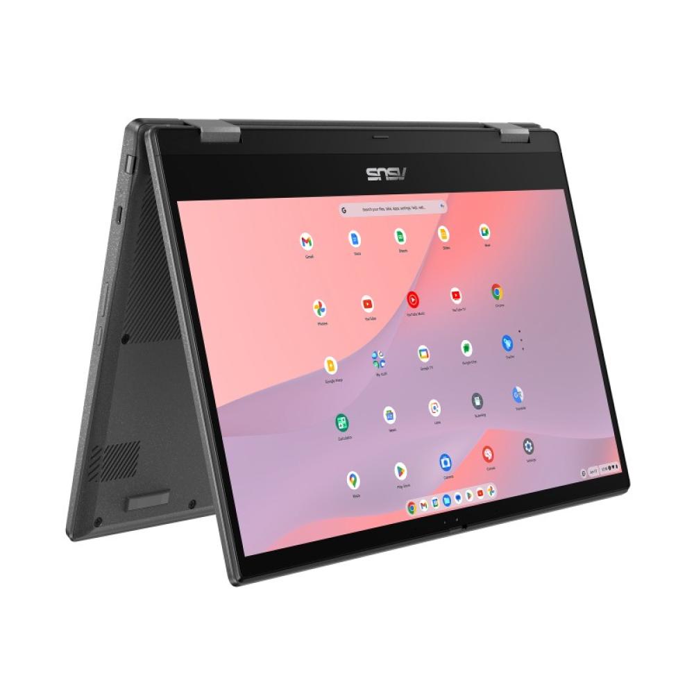 ASUS - Chromebook CM14 Flip CL1402FM2A-EC0224 - Ordenador Portátil 14" Full HD (MediaTek Kompanio 520, 8GB RAM, 128GB eMMC, ARM