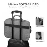 SUBBLIM - Maletín Ordenador Elite Laptop Bag 13,3-14" Grey