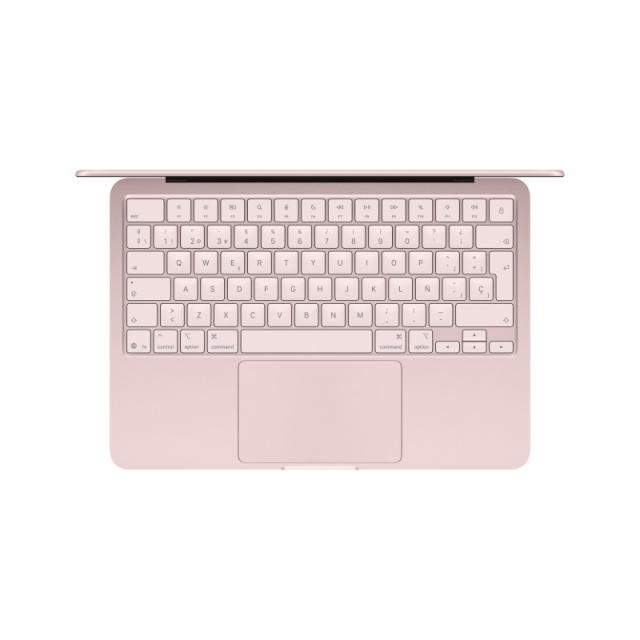 Apple - MacBook Neo 13" : A18 Pro chip con 6-core CPU y 5-core GPU, 8GB, 256GB SSD - Rosa nube