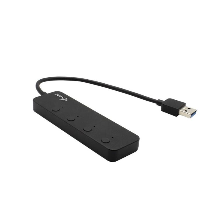 i-tec - USB 3.0 Metal HUB 4 Port with individual On/Off Switches