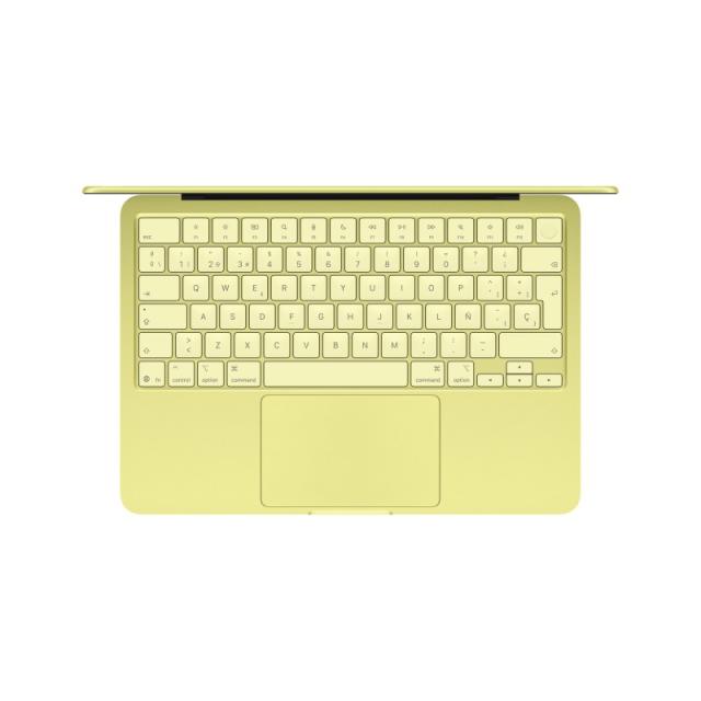 Apple - MacBook Neo 13" : A18 Pro chip con 6-core CPU y 5-core GPU, 8GB, 512GB SSD, Touch ID - Cítrico