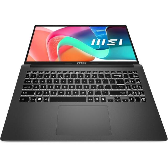 MSI - Modern 15 F1MG-610ES Intel Core 7 150U Portátil 39,6 cm (15.6") Full HD 32 GB DDR4-SDRAM 1 TB SSD Wi-Fi 6E (802.11ax) Wind