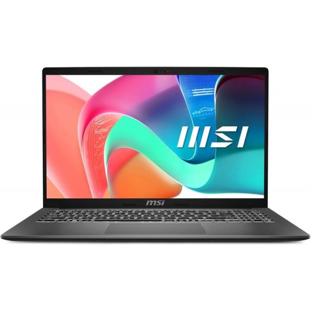 MSI - Modern 15 F1MG-610ES Intel Core 7 150U Portátil 39,6 cm (15.6") Full HD 32 GB DDR4-SDRAM 1 TB SSD Wi-Fi 6E (802.11ax) Wind