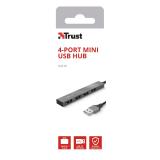 Trust - Halyx USB 2.0 480 Mbit/s Aluminio