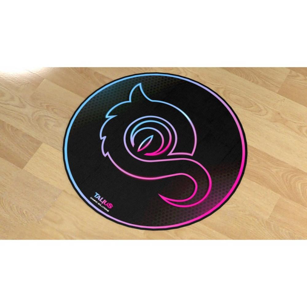 TALIUS - Floorpad 100 Alfombra circular gaming