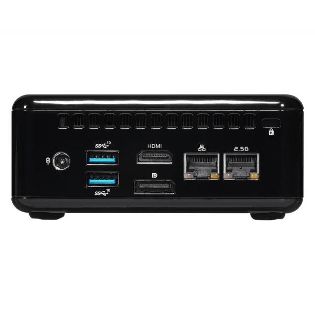 Asrock - NUC BOX-1165G7 0,62 l tamaño PC Negro i7-1165G7 1,2 GHz