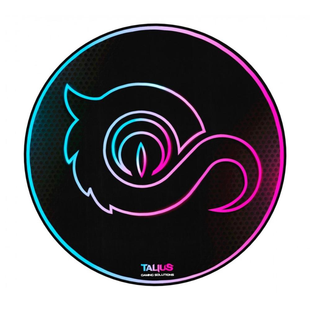TALIUS - Floorpad 100 Alfombra circular gaming