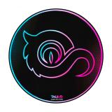 TALIUS - Floorpad 100 Alfombra circular gaming