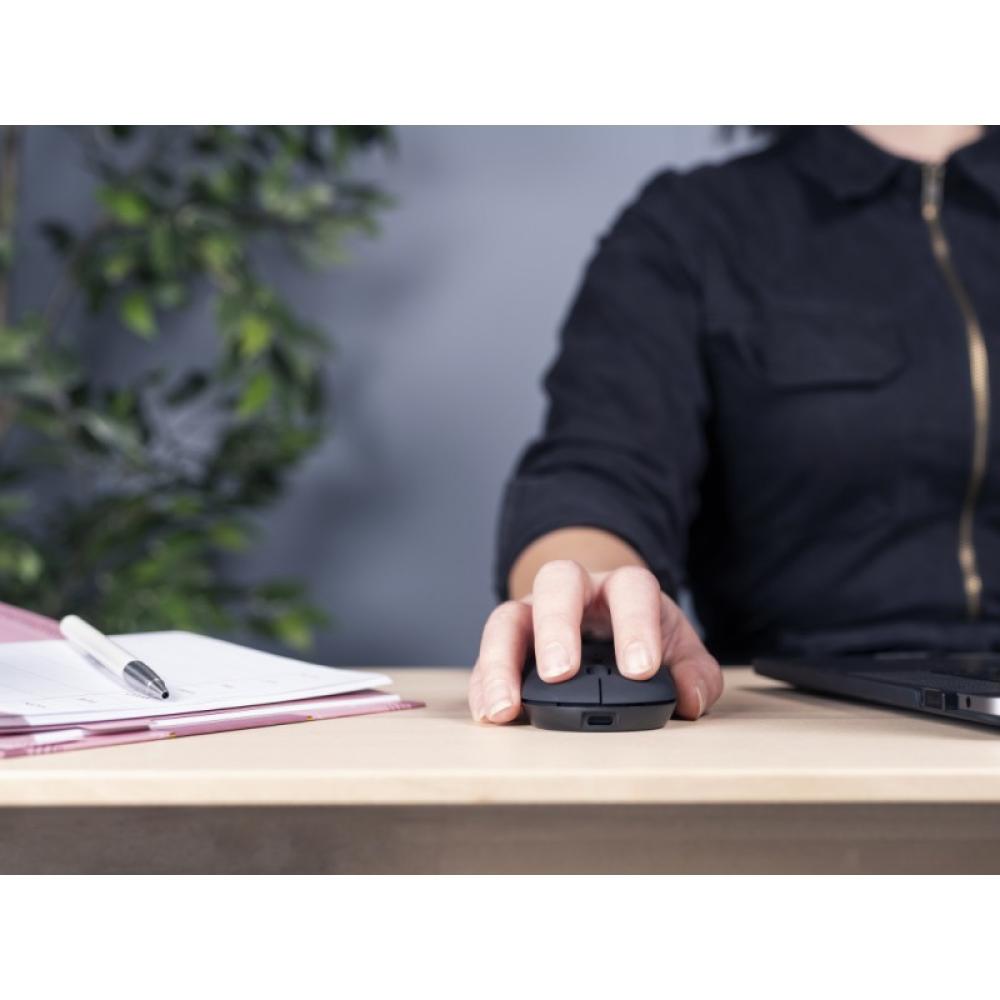 Trust - Puck ratón Oficina Ambidextro RF Wireless + Bluetooth Óptico 1600 DPI - 24059
