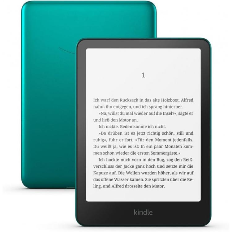 Amazon - Kindle Paperwhite Signature Edition lectore de e-book Pantalla táctil 32 GB Wifi Verde, Metálico