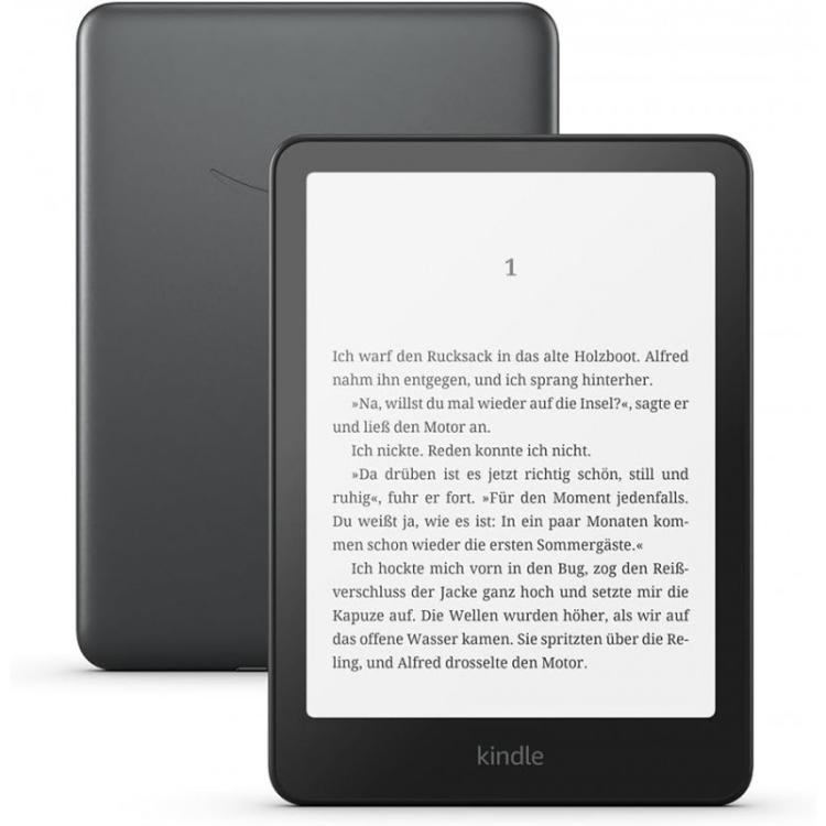 Amazon - Kindle Paperwhite Signature Edition lectore de e-book Pantalla táctil 32 GB Wifi Negro, Metálico
