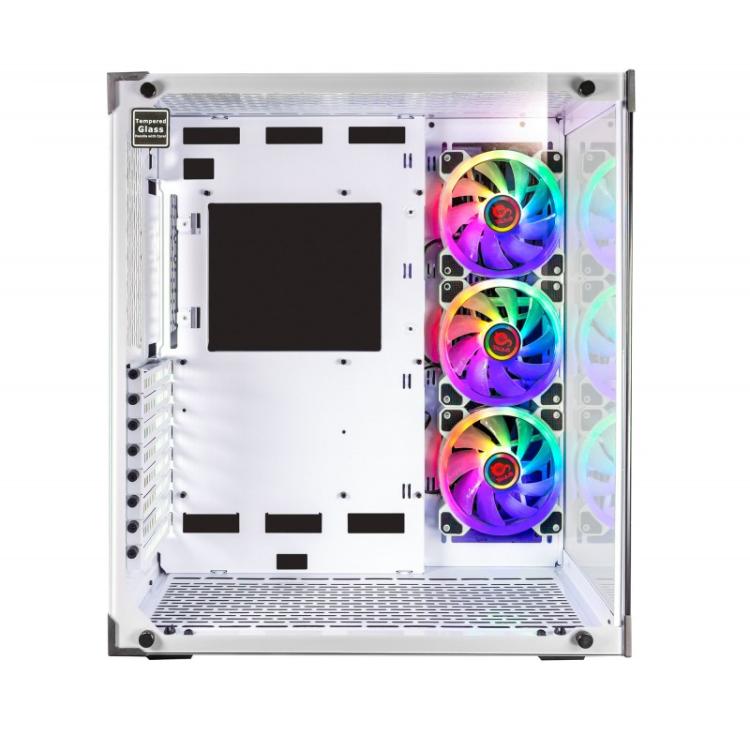 TALIUS - CAJA ATX GAMING CRONOS FROST RGB CRISTAL TEMPLADO USB 3.0