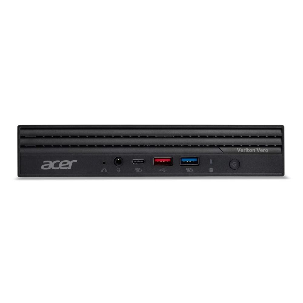 Acer - Veriton N N4720GT + MON B247 + CHERRY Intel® Core™ i5 i5-14400T 16 GB DDR5-SDRAM 512 GB SSD Windows 11 Pro Mini PC Negro