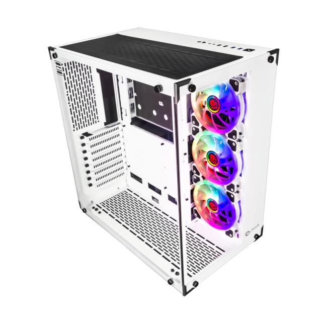 TALIUS - CAJA ATX GAMING CRONOS FROST RGB CRISTAL TEMPLADO USB 3.0