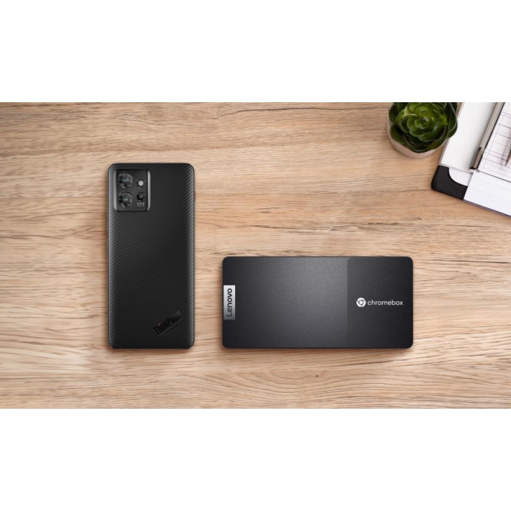 Lenovo - Chromebox Micro Intel® Celeron® N N4500 8 GB LPDDR4x-SDRAM 32 GB eMMC ChromeOS Micro PC Mini PC Negro