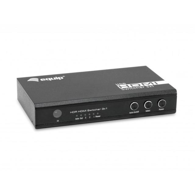 Equip - 332725 interruptor de video HDMI