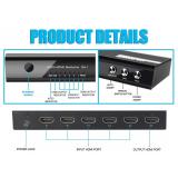 Equip - 332726 interruptor de video HDMI