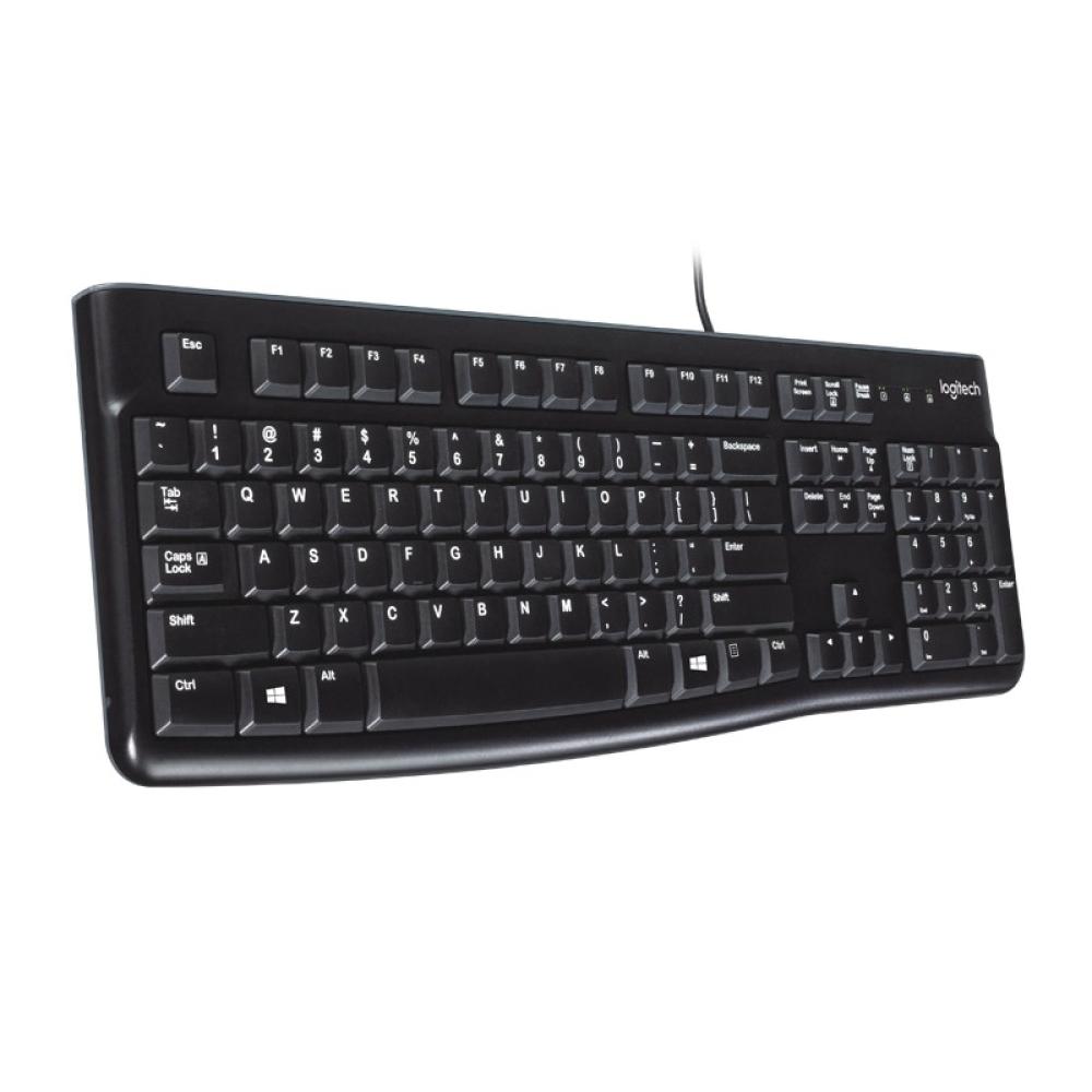 Logitech - Keyboard K120 for Business teclado Universal USB QWERTY Español Negro