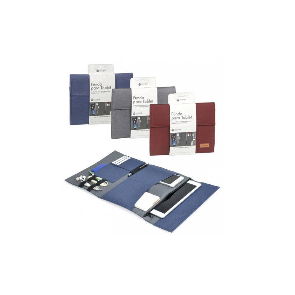CARCHIVO - FUNDA TABLET VENTURE 10.1 BOLSILLO Y SOLAPA AZUL CARCHIVO 23210009