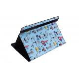 SilverHT - Funda Universal Estampada (9'''' - 10,1'''') Space Blue metal