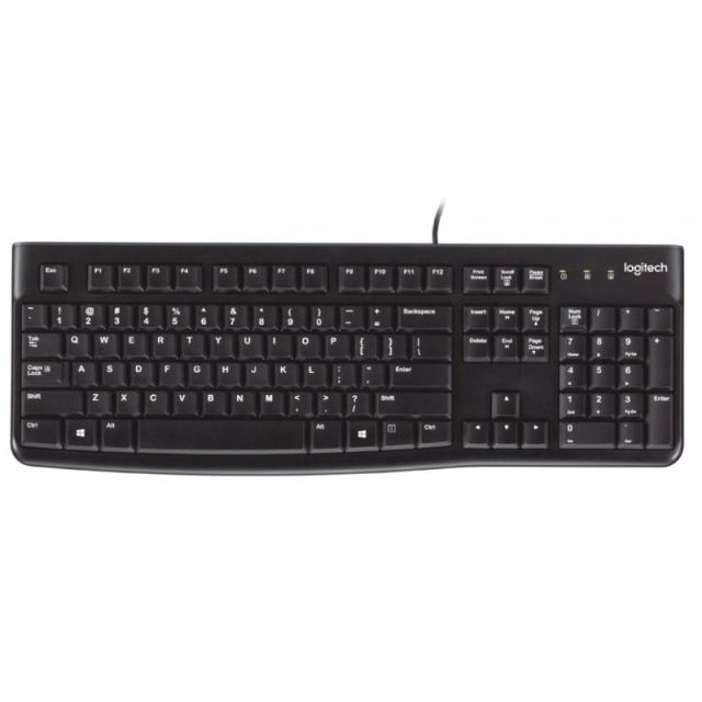 Logitech - Keyboard K120 for Business teclado Universal USB QWERTY Español Negro