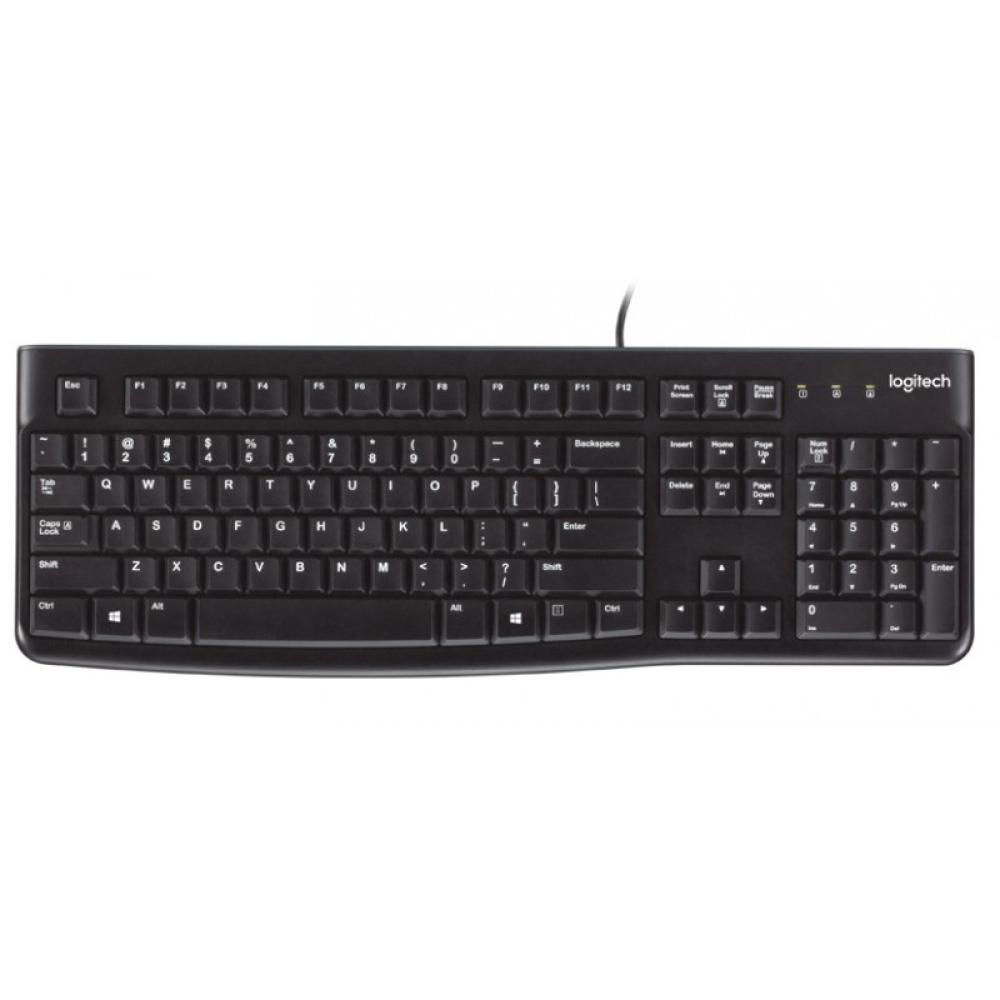 Logitech - Keyboard K120 for Business teclado Universal USB QWERTY Español Negro