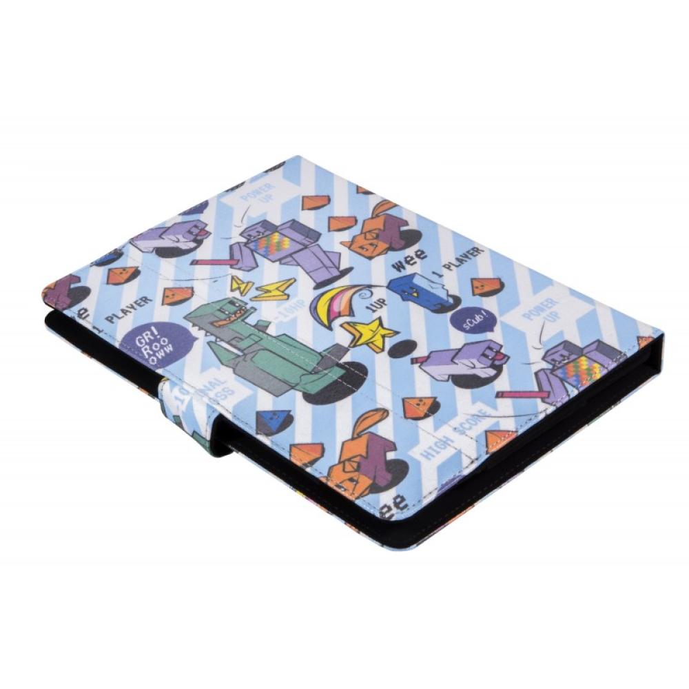 SilverHT - Funda Universal Estampada PIXEL GAMER (9 - 10,1")