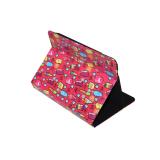 SilverHT - Funda Universal+Estampada-9" - 11" - COOL ICE POP Metal rojo puntos blancos