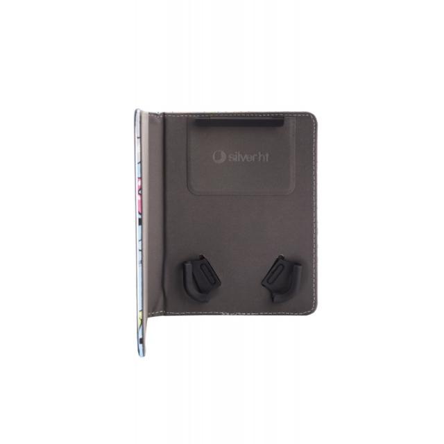 SilverHT - Funda Universal Case Balloons Blue Metal para ebook de 6 pulgadas