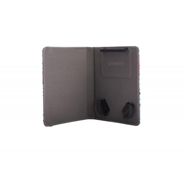 SilverHT - Funda Universal Case Balloons Blue Metal para ebook de 6 pulgadas