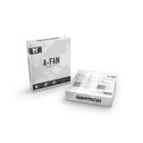 NOX - A-Fan Carcasa del ordenador Ventilador 12 cm Negro 1 pieza(s)