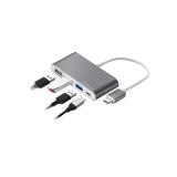 SilverHT - Hub Logan USB-C 4 en 1