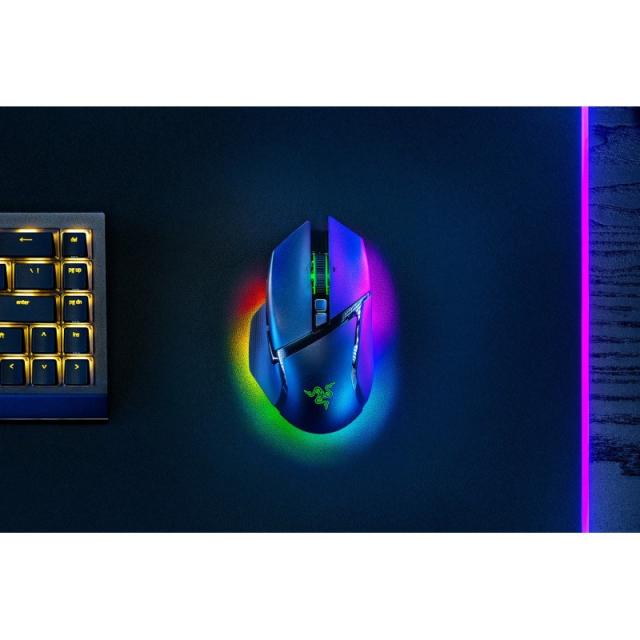 Razer - Basilisk V3 Pro ratón mano derecha RF Wireless + Bluetooth + USB Type-C Óptico 30000 DPI