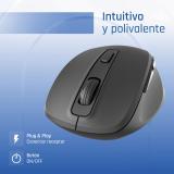 iggual - Ratón inalámbrico ERGO-SILENT-6D 1600DPI