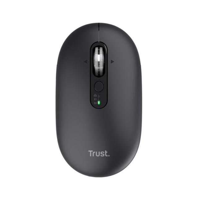 Trust - Seron Slim Multi ratón Oficina Ambidextro RF Wireless + Bluetooth Óptico 3200 DPI - 26018
