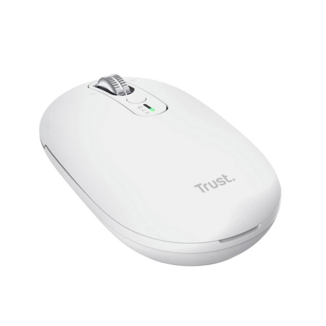 Trust - Seron Slim Multi ratón Oficina Ambidextro RF Wireless + Bluetooth Óptico 3200 DPI - 26019