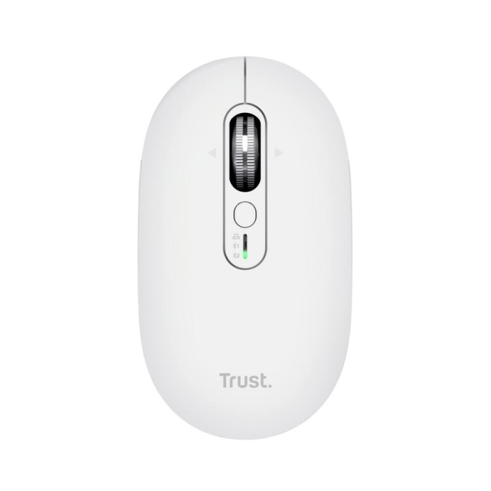 Trust - Seron Slim Multi ratón Oficina Ambidextro RF Wireless + Bluetooth Óptico 3200 DPI - 26019