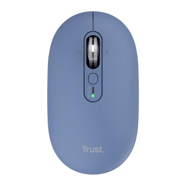 Trust - Seron Slim Multi ratón Oficina Ambidextro RF Wireless + Bluetooth Óptico 3200 DPI - 26020