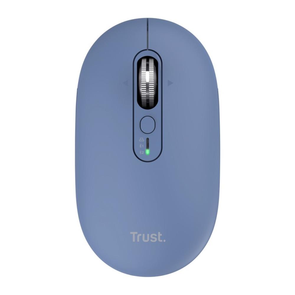 Trust - Seron Slim Multi ratón Oficina Ambidextro RF Wireless + Bluetooth Óptico 3200 DPI - 26020
