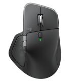 Logitech - MX Master 4, ratón inalámbrico ergonómico con respuesta háptica avanzada, desplazamiento ultrarrápido, carga USB-C, B