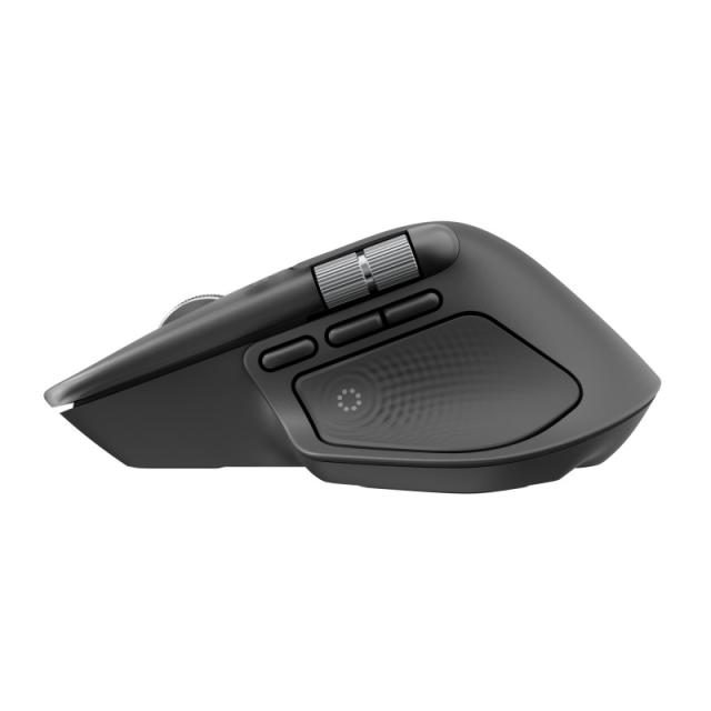 Logitech - MX Master 4, ratón inalámbrico ergonómico con respuesta háptica avanzada, desplazamiento ultrarrápido, carga USB-C, B