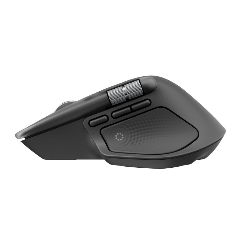 Logitech - MX Master 4, ratón inalámbrico ergonómico con respuesta háptica avanzada, desplazamiento ultrarrápido, carga USB-C, B