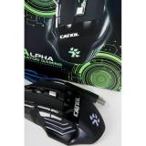 Catkil - Alpha ratón Juego Ambidextro USB tipo A Óptico 2400 DPI