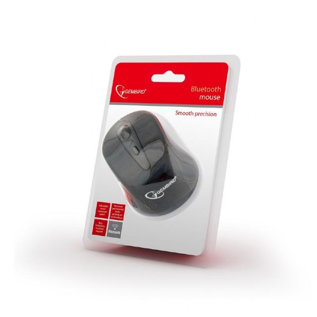 Gembird - MUSWB2 ratón Oficina mano derecha Bluetooth Óptico 1600 DPI