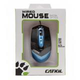 Catkil - Dallas ratón Juego USB tipo A Óptico 1000 DPI - CTK016