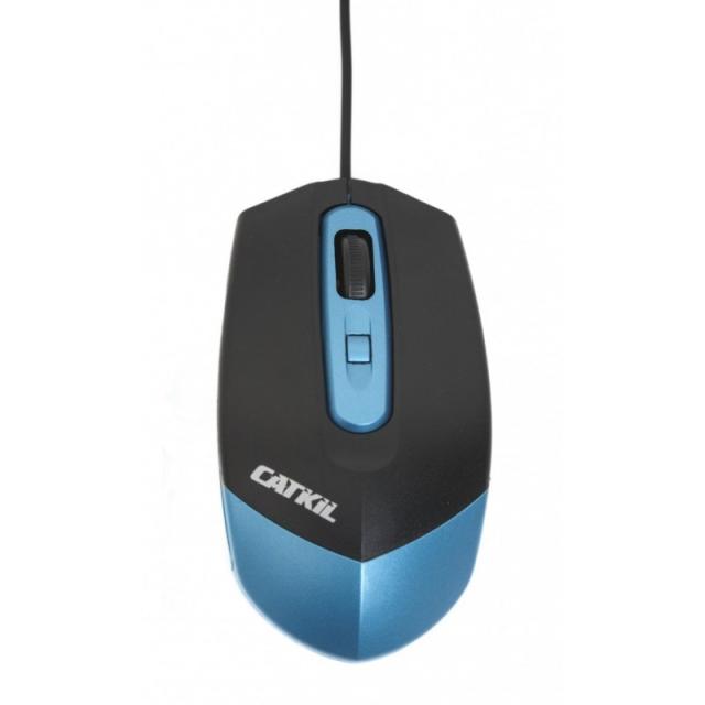 Catkil - Dallas ratón Juego USB tipo A Óptico 1000 DPI - CTK016